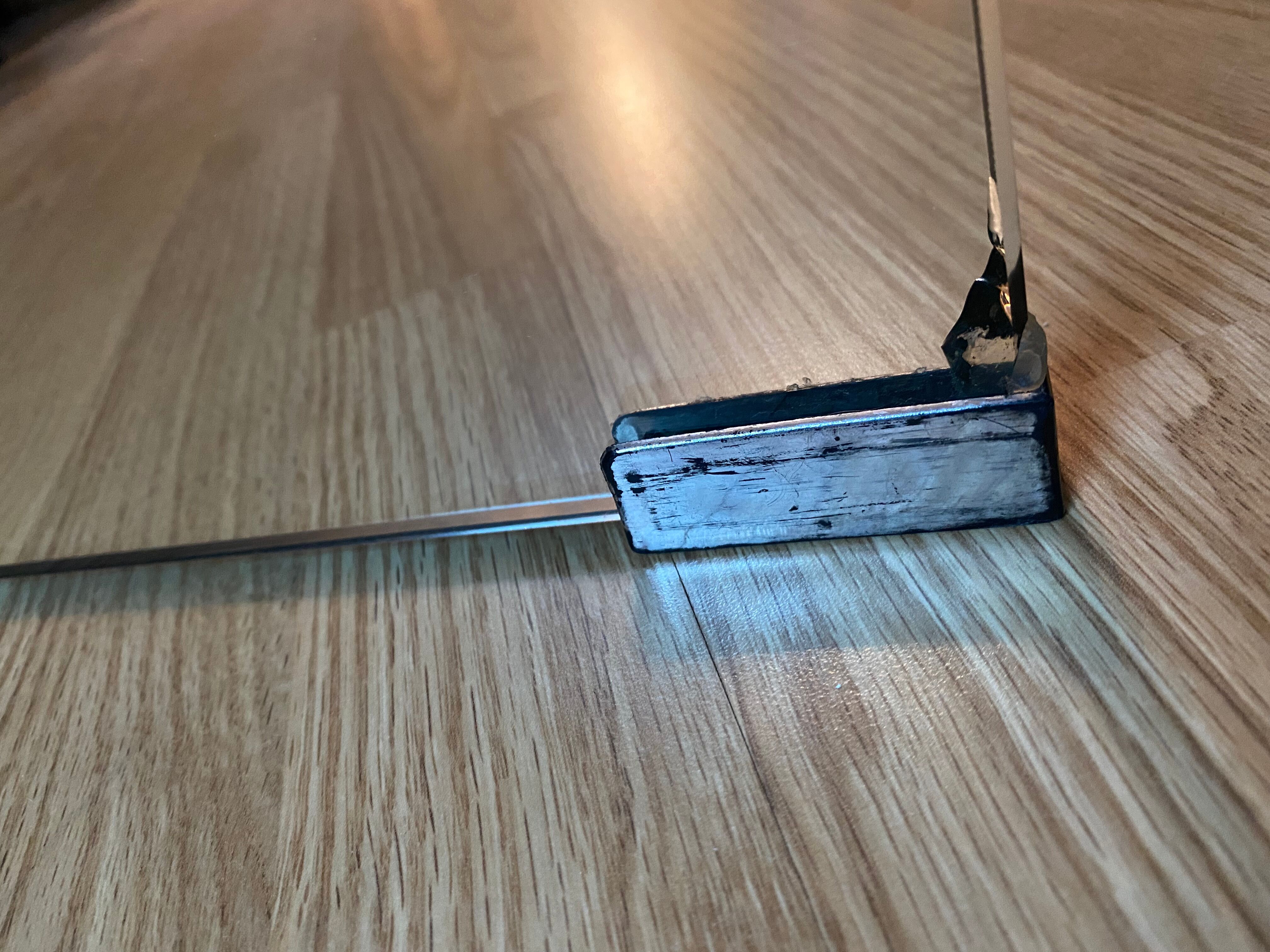 Tempered glass table