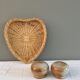 Vintage salt and pepper shaker in sandstone