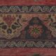 Vintage Turkish hallway rug 86x685 cm