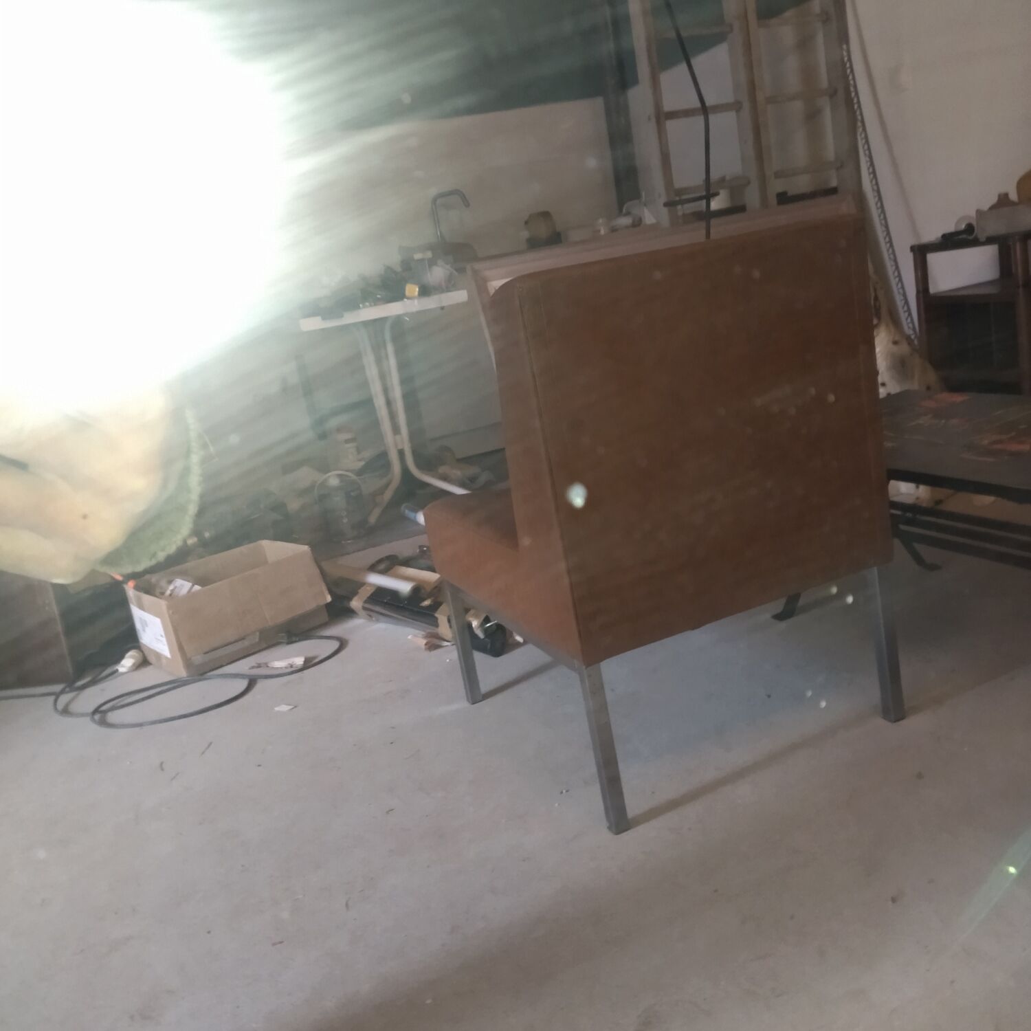 Trumeau mirror art-deco marquetry marble wood