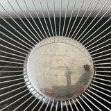 Vintage basket from De Uberti Italy in silver metal