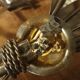 Pair of sconces sheaves of wheat 30x16x50 cm high.