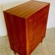Commode danoise vintage en teck du milieu du siècle par Westergaards