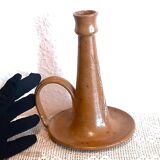 Stoneware candle holder