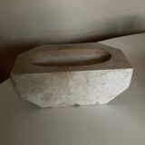 Stone monastery stoup XS bastide soap holder