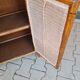 Rattan and canning furniture with vintage shelves