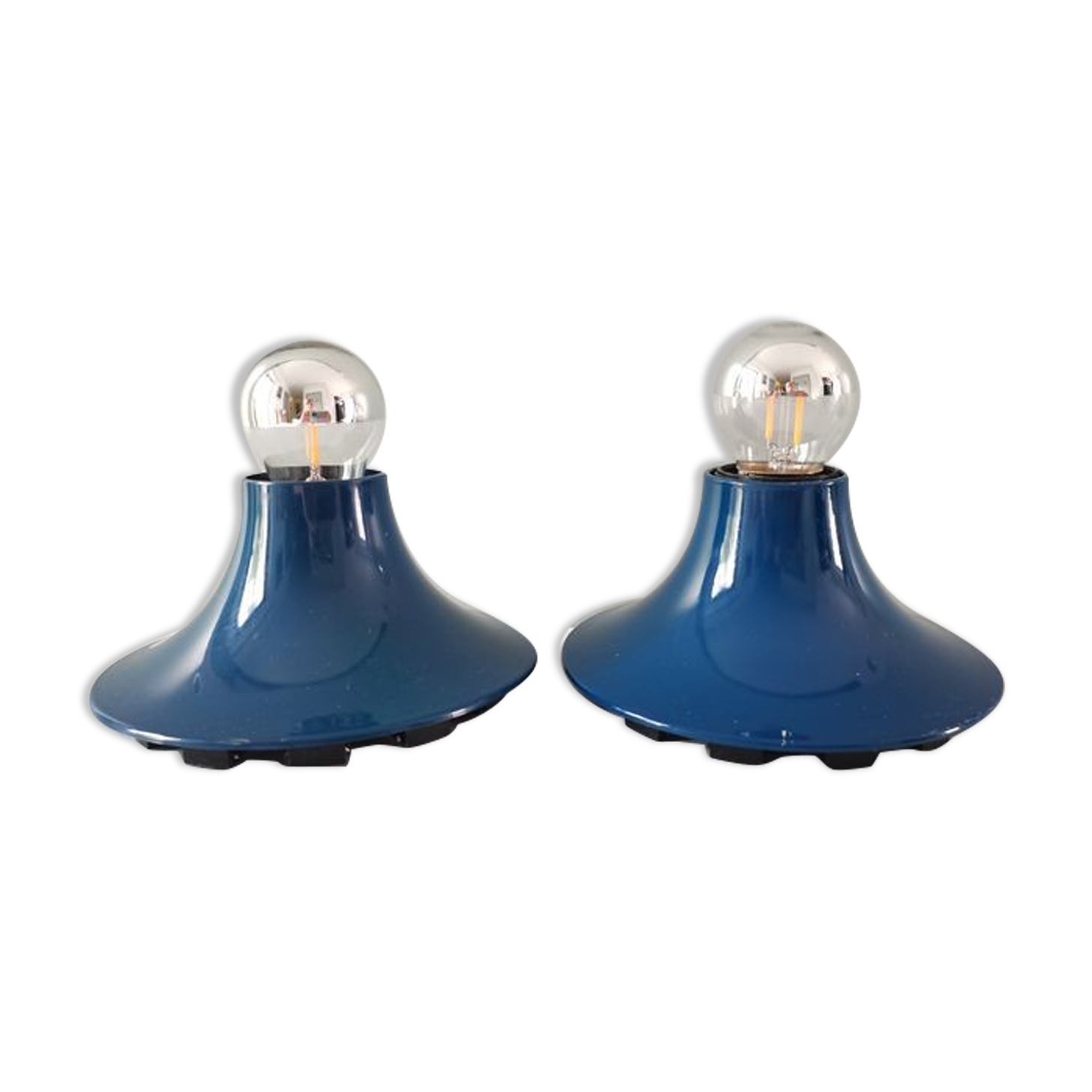 Pair of wall lamps Artemide "Teti" Vico Magistretti