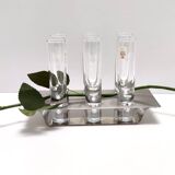 Ensemble de boissons à liqueur en acier et en verre par Holme Sweden