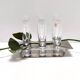 Steel and Glass Liqueur Drinking Set by Holme Sweden