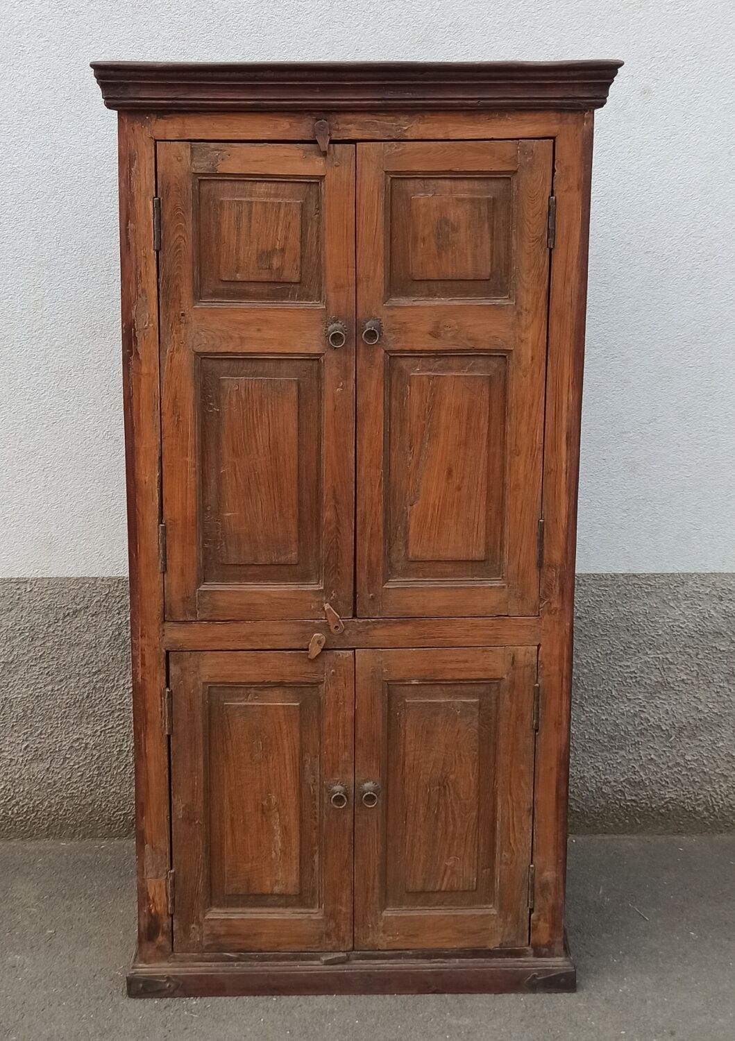 Old wooden wardrobe