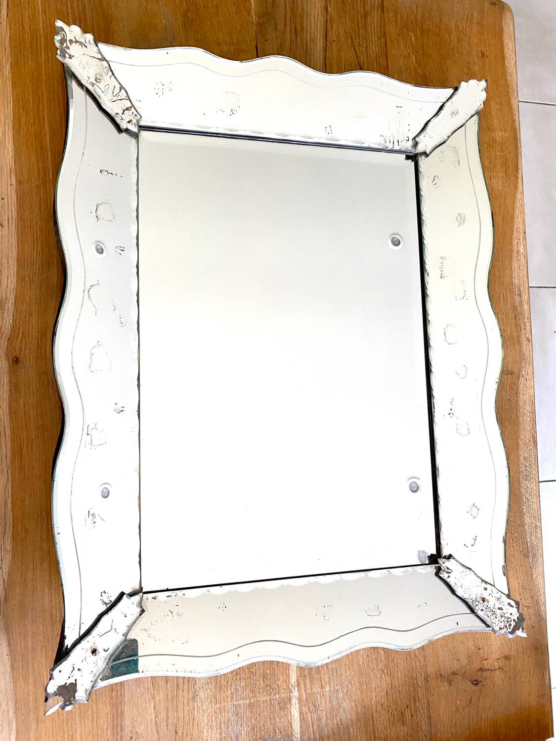 Ancient Venetian mirror