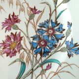 Set of 6 plates Blueberry decor Luneville France, 1900