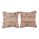 Set of 2 vintage Turkish cushion covers 46x46 cm
