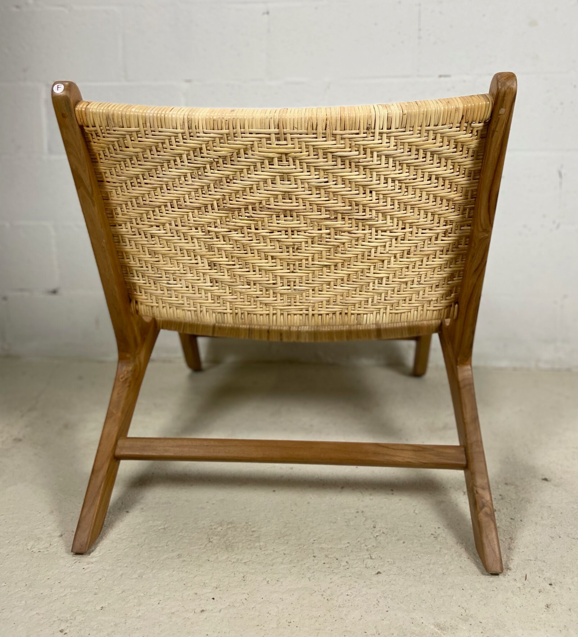 Rattan lounge chair