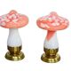 A set of ‘Vintage Mushrooms’ table lamps