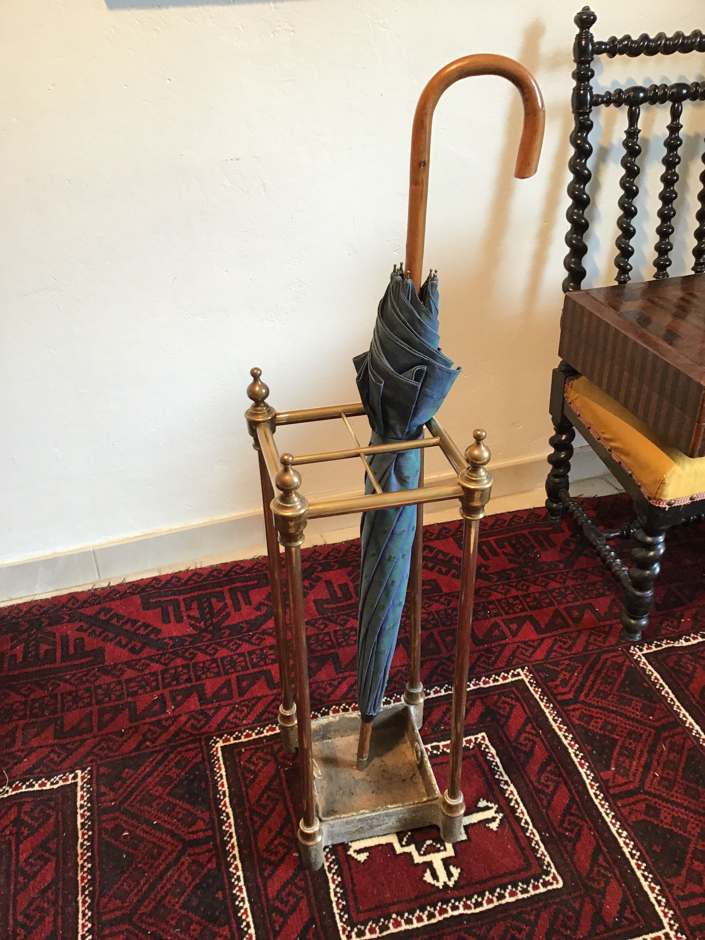 Door brass and cast iron 1900 umbrella