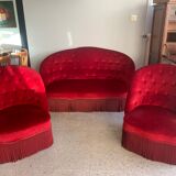 Sofa set and 2 toad armchairs