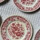 9 assiettes à dessert Ridgway Ironstone Staffordshire England Clifton