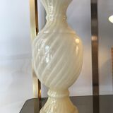 Murano glass vase on pedestal