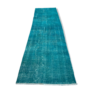 Tapis turc vintage en détresse, 305 X 80 Cm