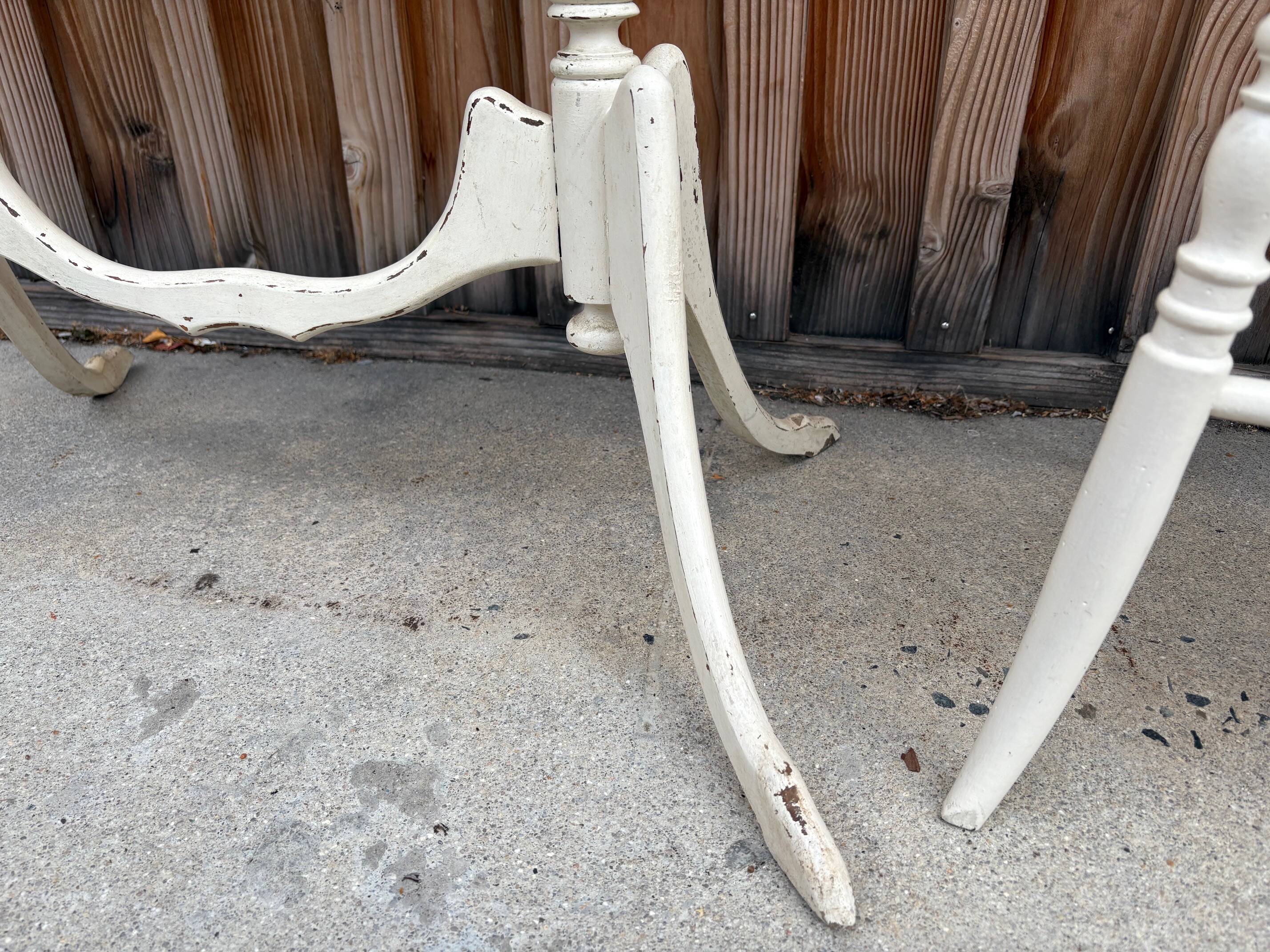 Antique dressing table with Napoleon III style chair