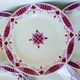 6 flat plates from Moulin des Loups and Hamage, Madeleine model 2106199