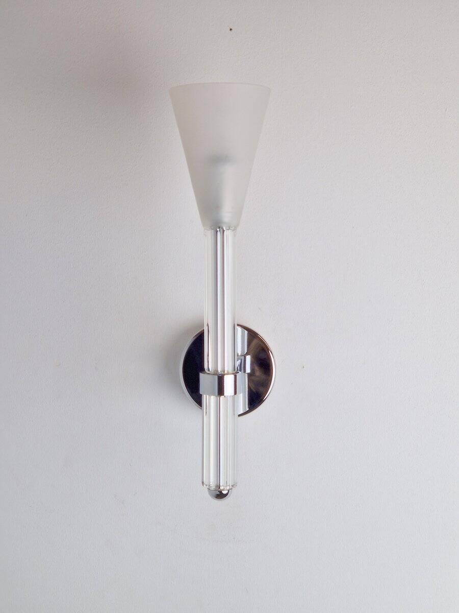 Ice 11 Wall Lamp by Elio Giudici for Lumen Center, 1980s