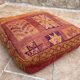 Handmade Berber Kilim pouf, floor cushion