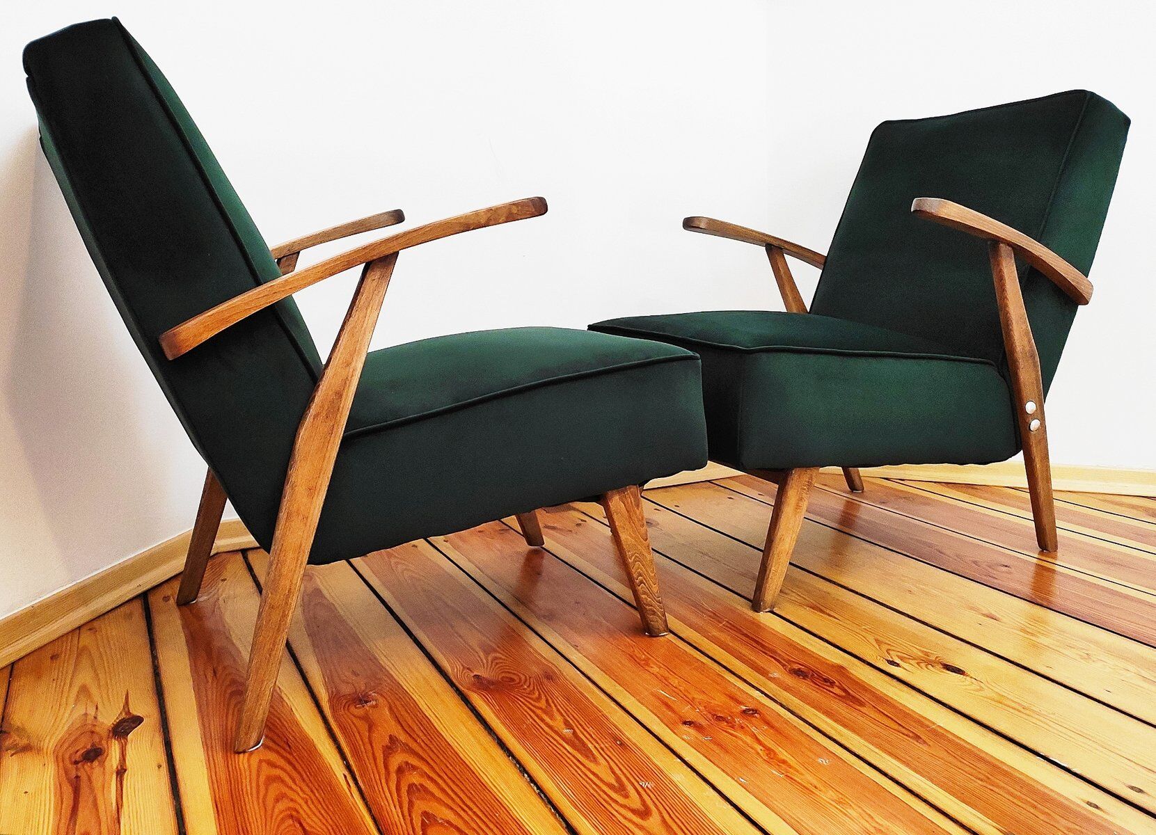 Pair of Armchairs, Tatra Nabytok, Czechoslovakia, 1960s