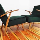 Pair of Armchairs, Tatra Nabytok, Czechoslovakia, 1960s