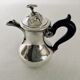 Small silver teapot