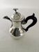 Small silver teapot