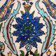 6 assiettes murales turques vintages