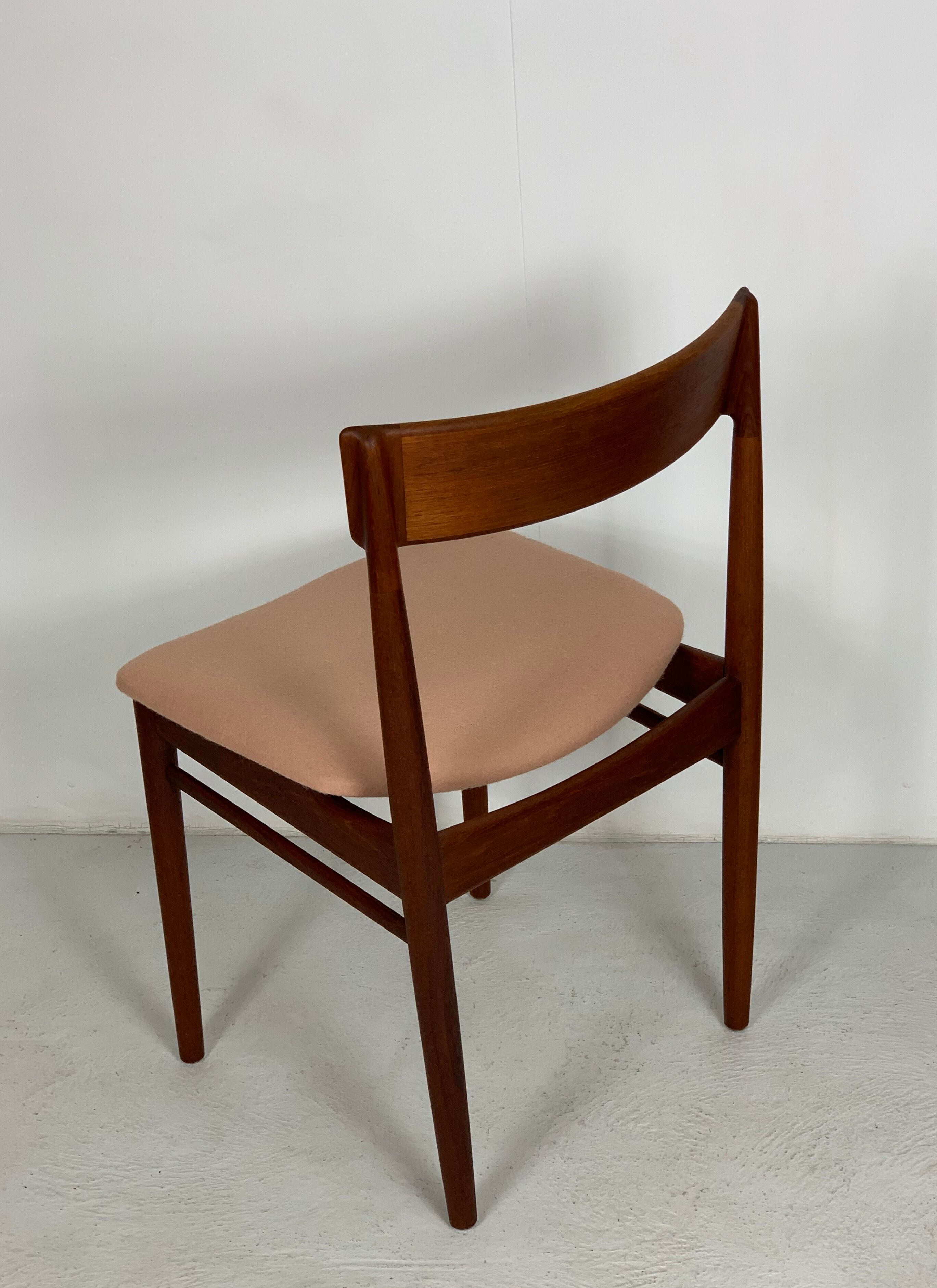 Danish teak dining chair by Henry Rosengren Hansen