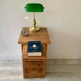 4-drawer business unit with retractable shelf