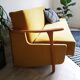 Banquette scandinave velours