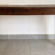 Vintage oak farmhouse/desk table from the 50s