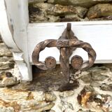 Vintage wall coat and hat rack