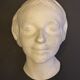 Plaster head: The drowned of the Seine