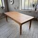 Table de ferme en merisier