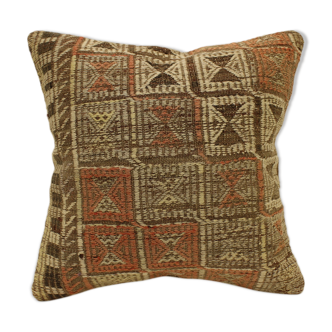 45x45 Cm Kilim Cushion,Vintage Cushion Cover