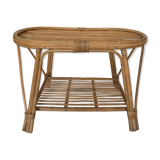 Rattan coffee table