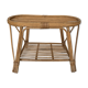 Table basse rotin