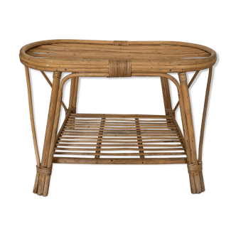 Rattan coffee table