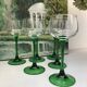 vintage alsace wine glass