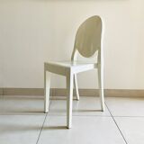 Victoria Ghost Chair by Philippe Starck by Kartell - White - Design Icon