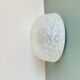 Round wall light ceiling light in white Clichy glass