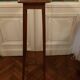 Wooden pedestal with shelf 1900s