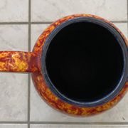 Ceramic flame vase by Scheurich Germany model 420-37