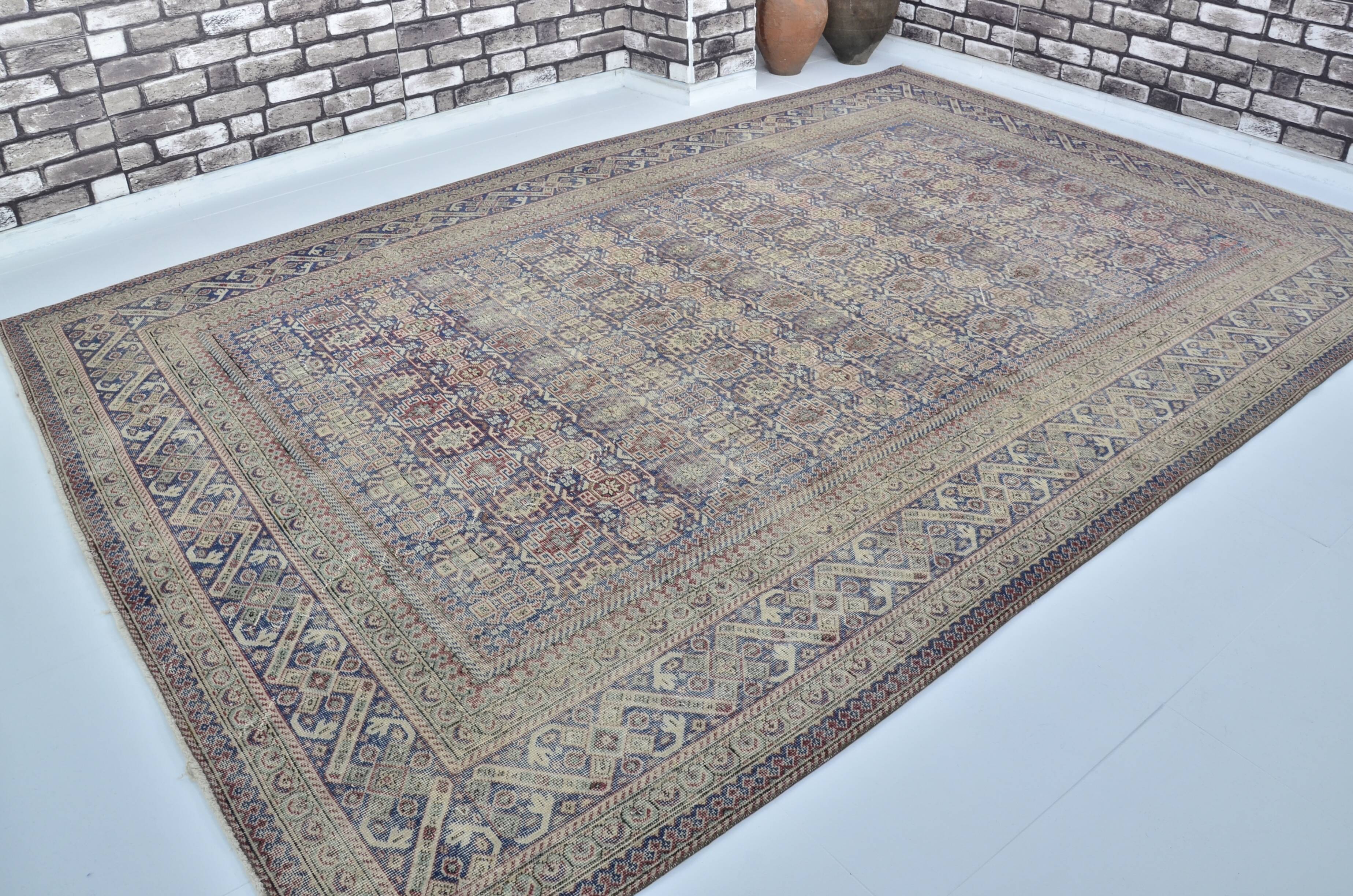 Vintage Anatolian Big Size Oushak Rug sku 3020